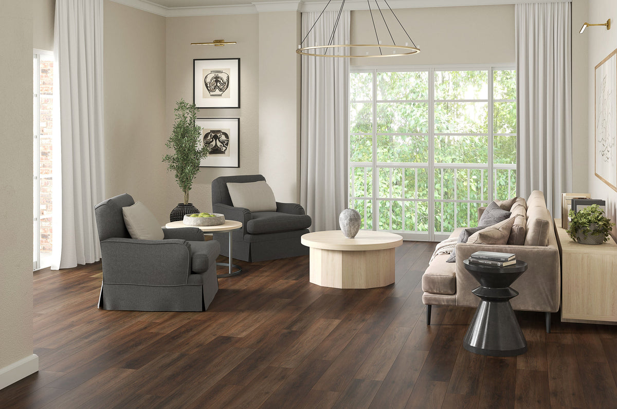 STAINMASTER (Sample) Truffle Oak 12-mil x 7-in W Waterproof Luxury Vinyl Plank