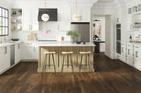 STAINMASTER Sample Highland Walnut Water Resistant Wood Look Interlocking Luxury Vinyl Plank, 12-mil Wear Layer, 7.08-in W