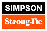 Simpson Strong-Tie 2-Steps Steel Outdoor Stair Stringer
