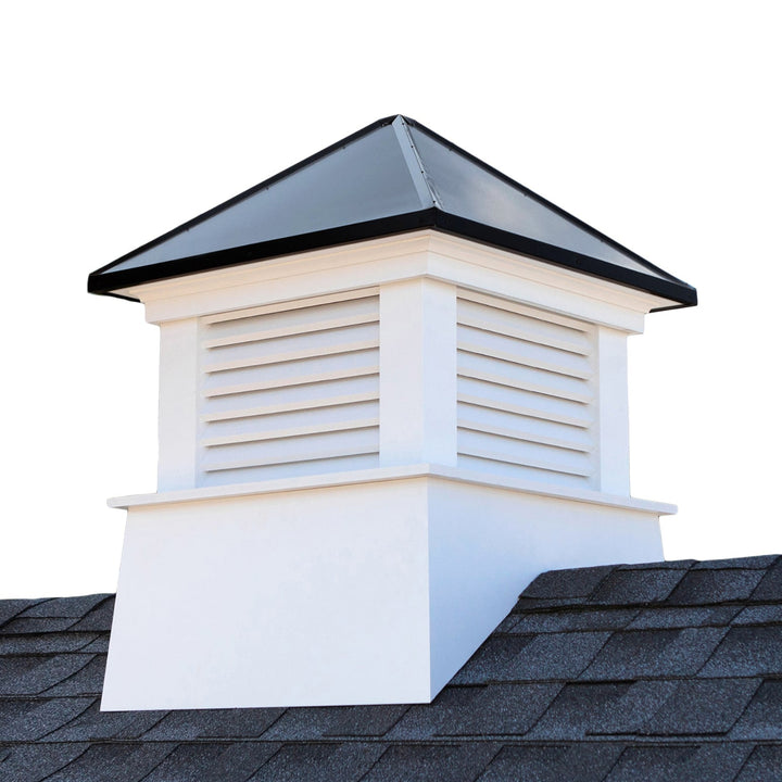 Good Directions Manchester 30-in x 40-in Black Vinyl Cupola with Black Aluminum Roof