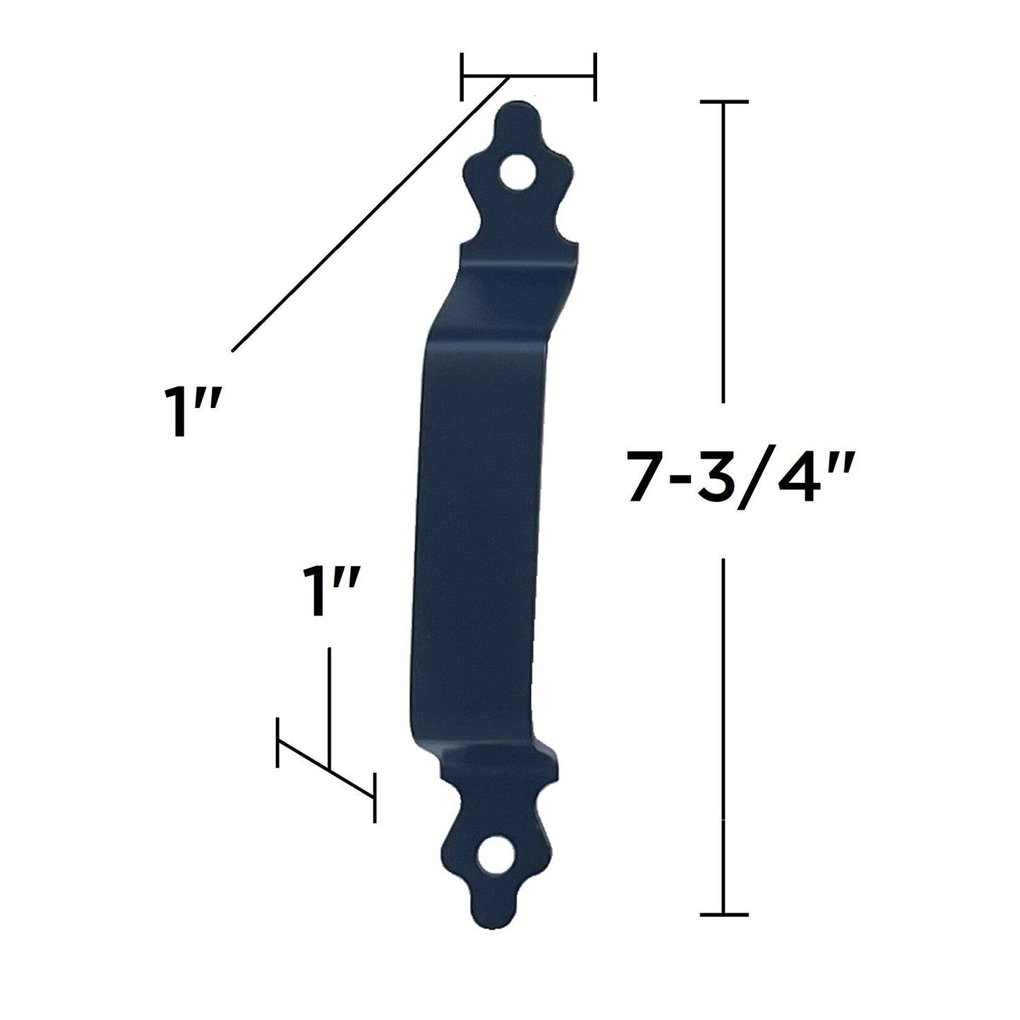 Trex Fencing Seclusions 0.67-ft H x 0.125-ft W Black Residential Composite Fence Gate