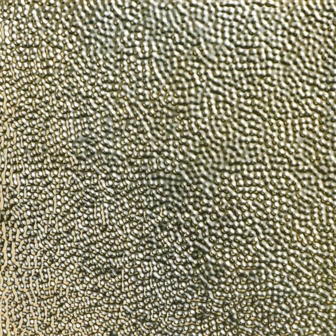 From Plain to Beautiful in Hours 2-ft x 2-ft Pounded Gold Nugget Steel Drop Ceiling Tile (6-Pack, 24-sq ft / Case)