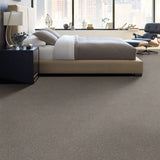 STAINMASTER Essentials Blue Diamonds III 15-ft Tree Bark Textured Carpet (Indoor)
