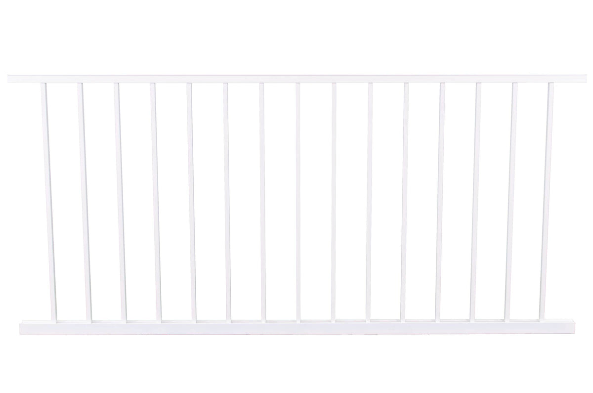 Harmony Railing 6-ft x 34-in White Aluminum Deck Rail Kit