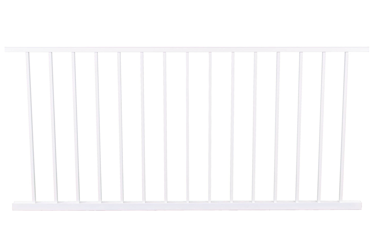 Harmony Railing 6-ft x 34-in White Aluminum Deck Rail Kit