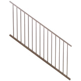 Harmony Railing 6-ft x 34-in Bronze Aluminum Deck Stair Rail Kit
