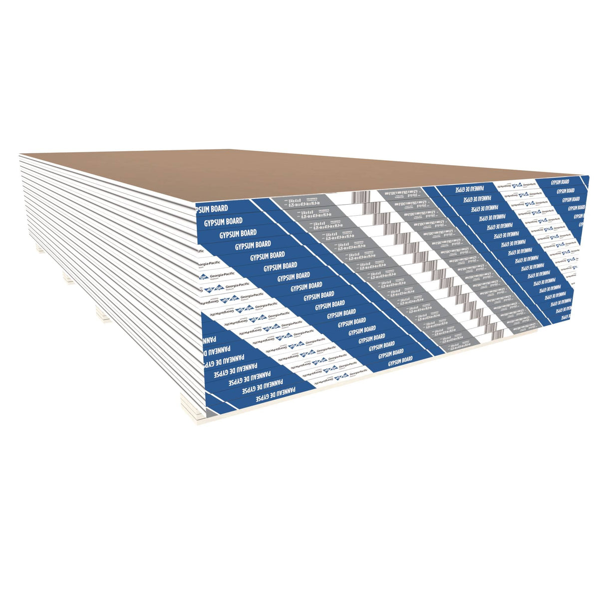 ToughRock 1/4-in x 4-ft x 8-ft Regular Drywall Panel