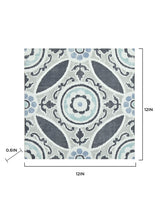 FloorPops 20-piece 12-in x 12-in Blue Peel and Stick Vinyl Tile