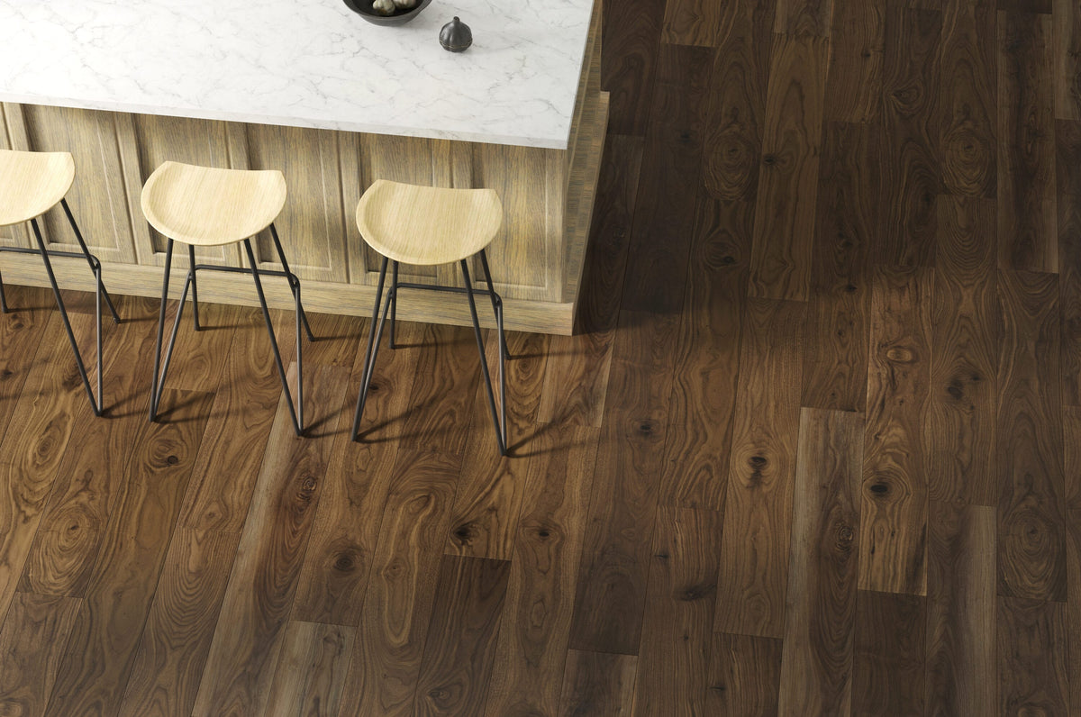 STAINMASTER Highland Walnut 6-mm T x 7-in W x 48-in L Waterproof Interlocking Luxury Vinyl Plank Flooring (18.782-sq ft/case)