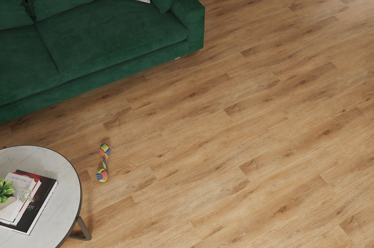 STAINMASTER PetProtect Bascom Park 7-mm x 7-in W x 48-in L Waterproof Interlocking Luxury Vinyl Plank Flooring (18.57-sq ft/case)