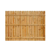 6-ft x 8-ft Cedar Dog Ear Privacy Fence Panel