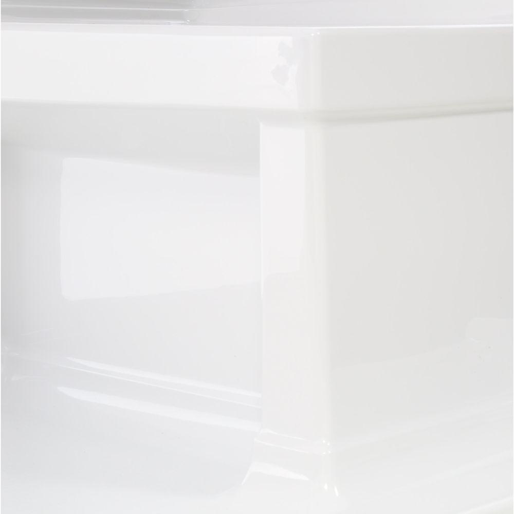 Tresham 60 in. x 36 in. Single Threshold Left-Hand Drain Shower Base with Integral Right-Hand Seat in White - Super Arbor
