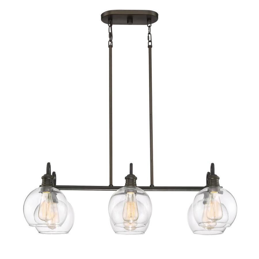 Quoizel Soho Brushed Nickel Transitional Kitchen Island Light - Super Arbor