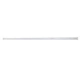 Project Source 28-in to 48-in White Steel Tension Curtain Rod