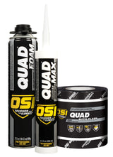 OSI Quad Butyl Flash Tape, 4-in x 75-ft, Black Butyl Rubber Flashing Tape