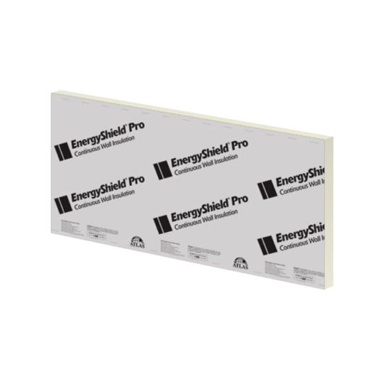 Atlas EnergyShield Pro Continuous Wall Insulation Board, 1 in. x 4 ft. x 8 ft.