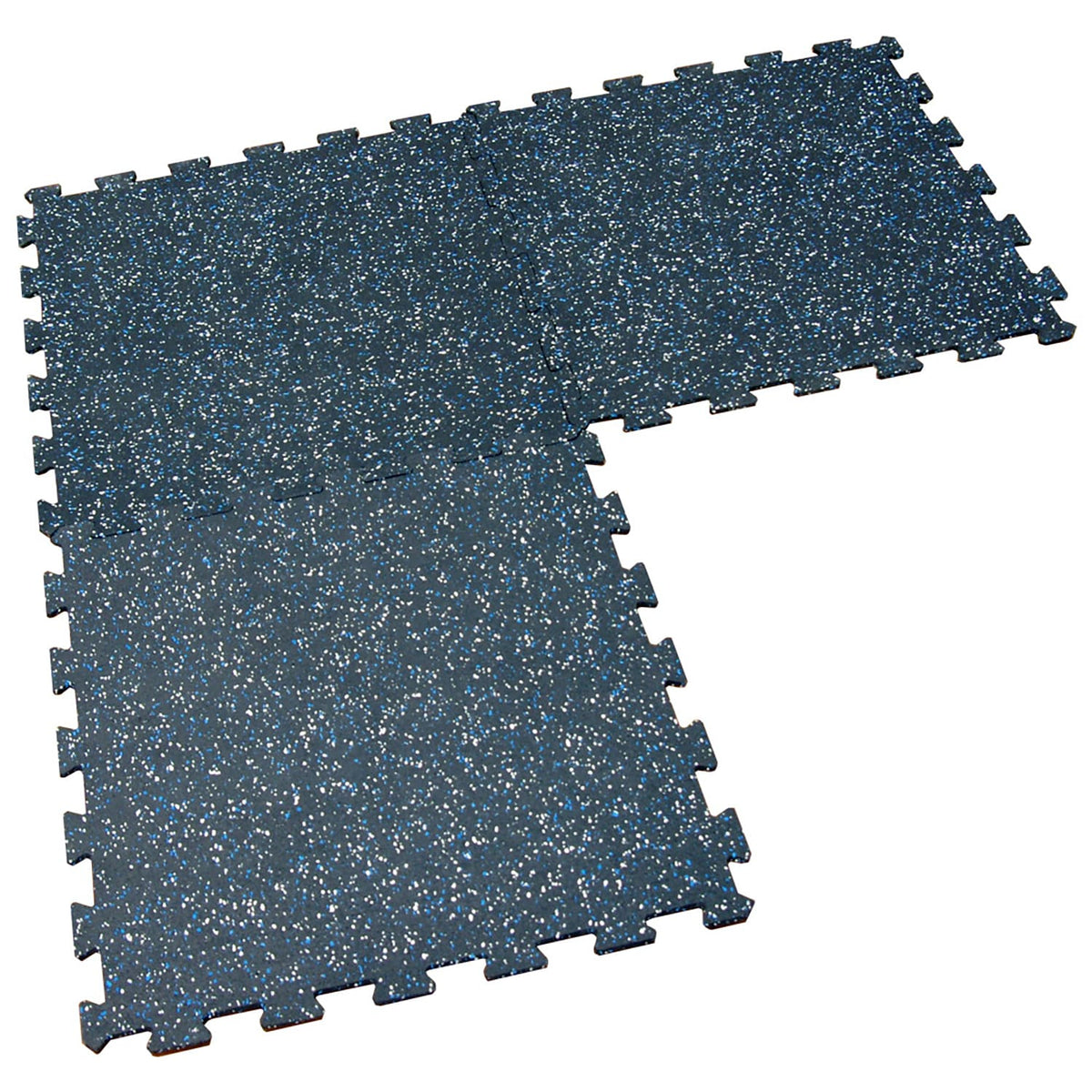 Goodyear Rubber Flooring 20-in W x 20-in L x 0.24-in T Interlocking Rubber Gym Floor Tile (44.44-sq ft) (16-Pack)