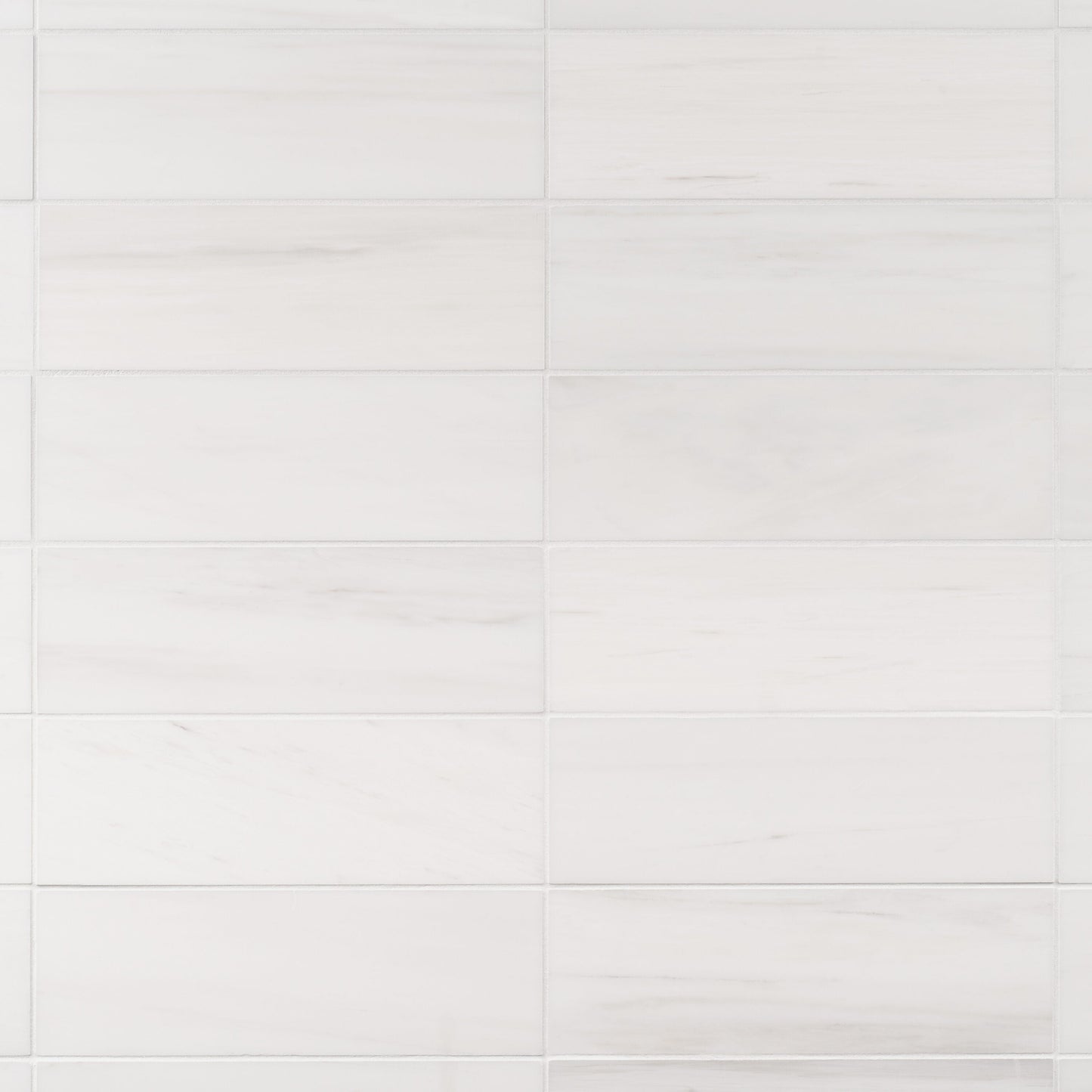 Artmore Tile Bianco Dolomite White 4-in x 12-in Honed Natural stone Marble Marble look Floor and Wall Tile product image