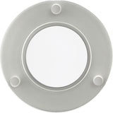 Progress Lighting 7.25-in Brushed Nickel Integrated LED Flush Mount Light, 3000K, 850 Lumens, Wet Rated