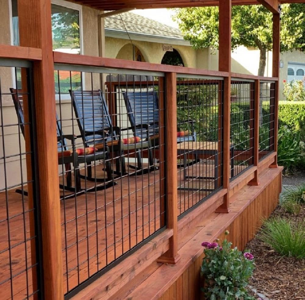 Wild Hog 6-ft x 36-in Black Zinc Primed Powder Coated Metal Deck Rail Kit