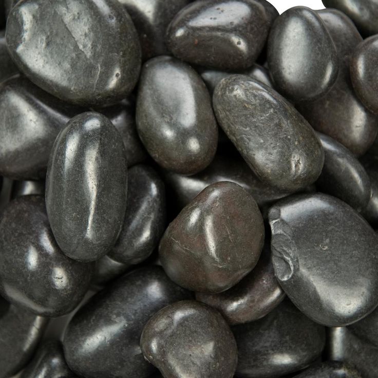 MSI Black Polished 0.5 cu. ft . 0.25 to 0.75 in. Pebbles 40 lb. Bag