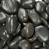 MSI Black Polished 0.5 cu. ft . 0.25 to 0.75 in. Pebbles 40 lb. Bag