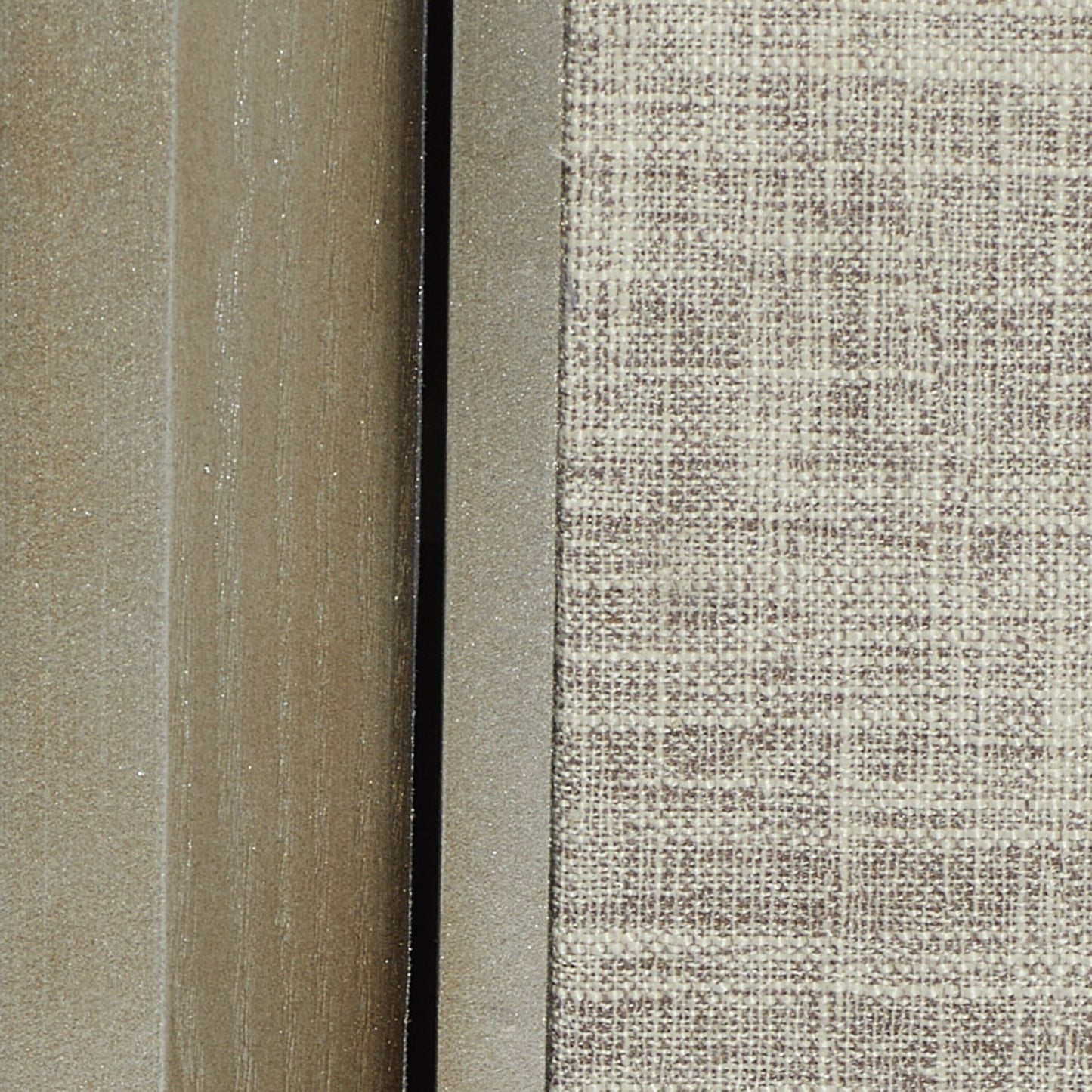 Grayson Lane Beige Upholstered with Mirrored Top 3-Drawer Accent Chest