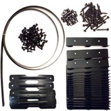 Pylex Black Metal Deck Sunblind System
