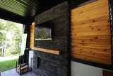 Pylex Black Metal Deck Sunblind System