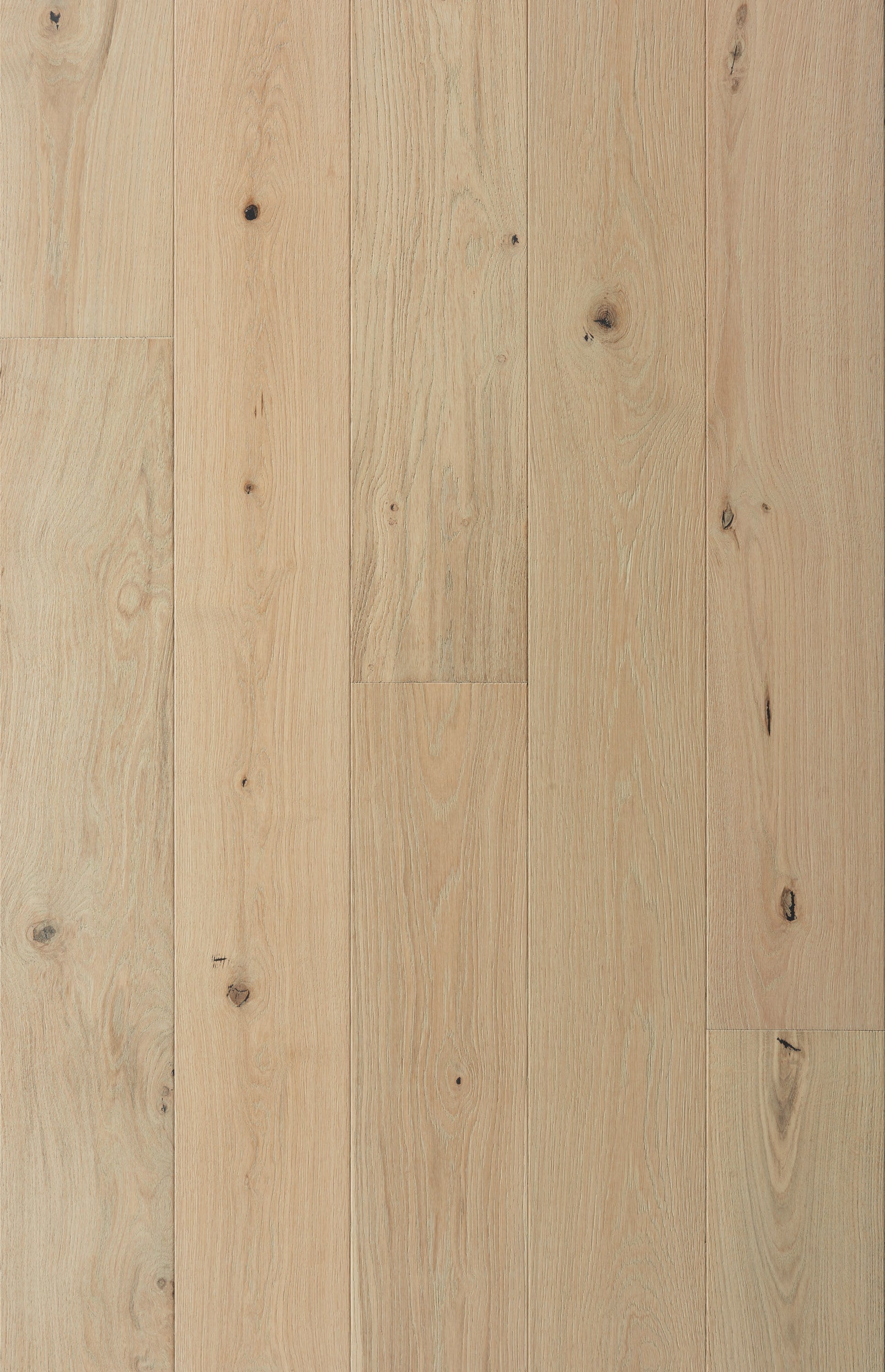 Villa Barcelona White oak Denia hardwood flooring — primary plank view