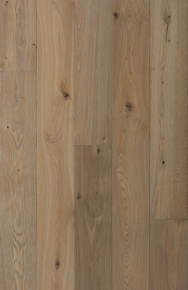 Villa Barcelona White oak Lucena hardwood flooring — primary plank view