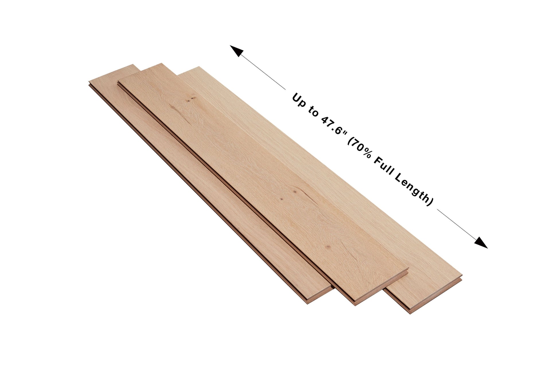 Villa Barcelona White oak Palamos hardwood flooring — alternate angle