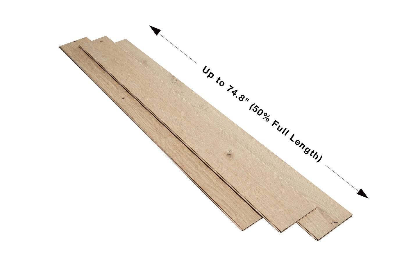 Villa Barcelona White oak Denia hardwood flooring — alternate angle