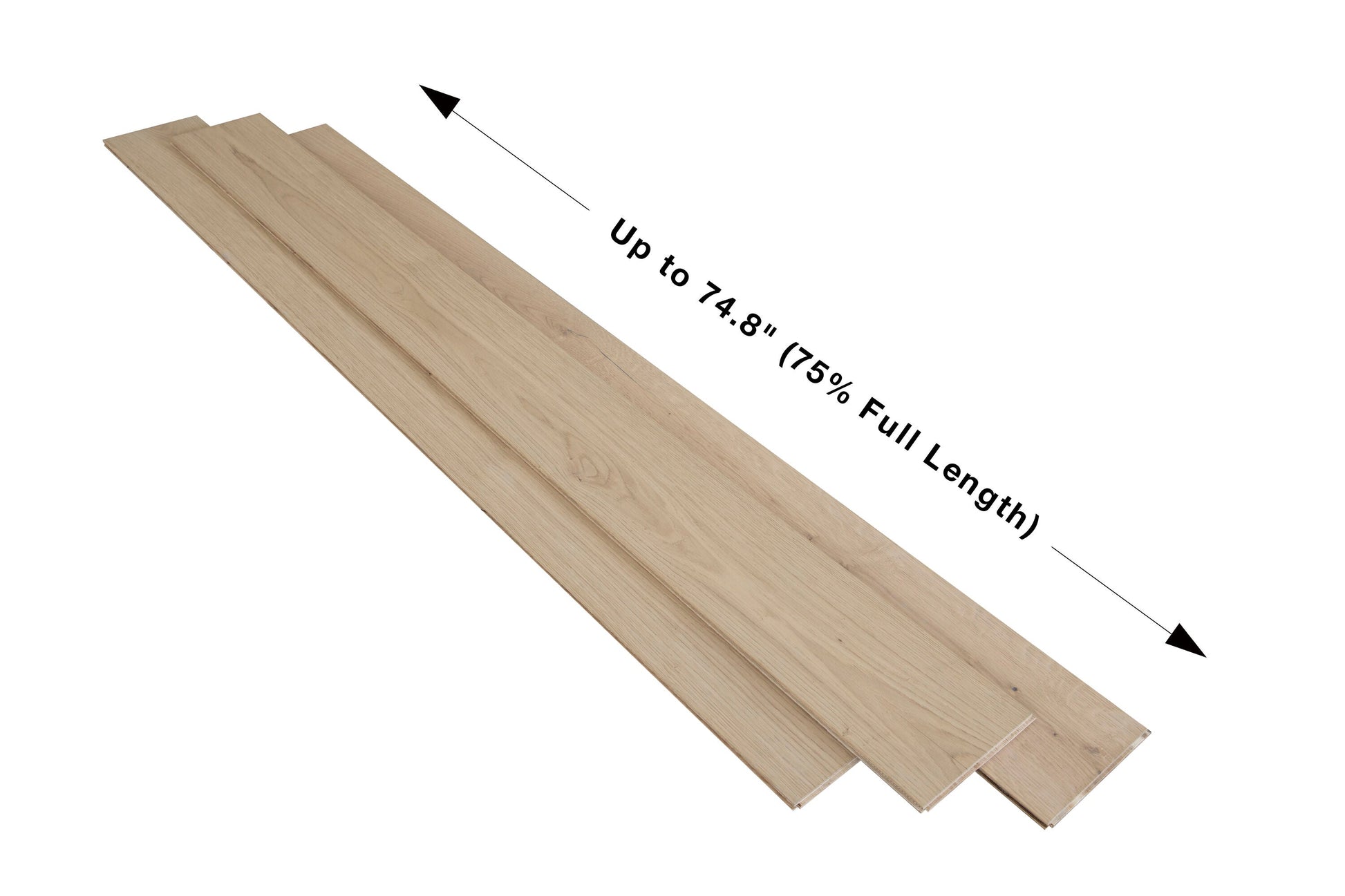 Villa Barcelona White oak Velazquez hardwood flooring — alternate angle