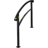 VEVOR Handrails Stair Railing 3-ft x 42-in Black Steel Deck Stair Rail Kit
