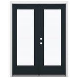 JELD-WEN 60-in x 80-in Fiberglass French, Right-hand inswing – primary product view
