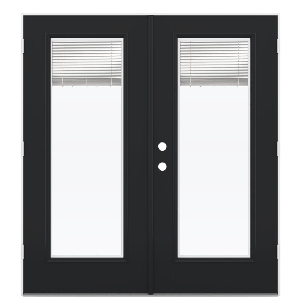 JELD-WEN 72-in x 80-in Fiberglass French, Left-hand outswing – primary product view