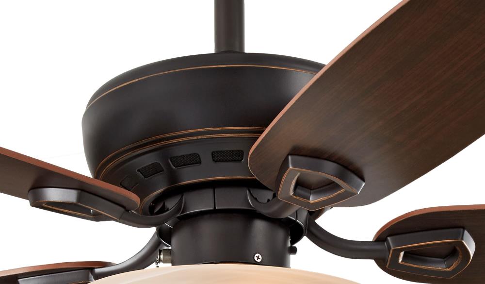 Harbor Breeze Sage Cove 44-in Bronze Incandescent Indoor Ceiling Fan with Light, 5-Blade