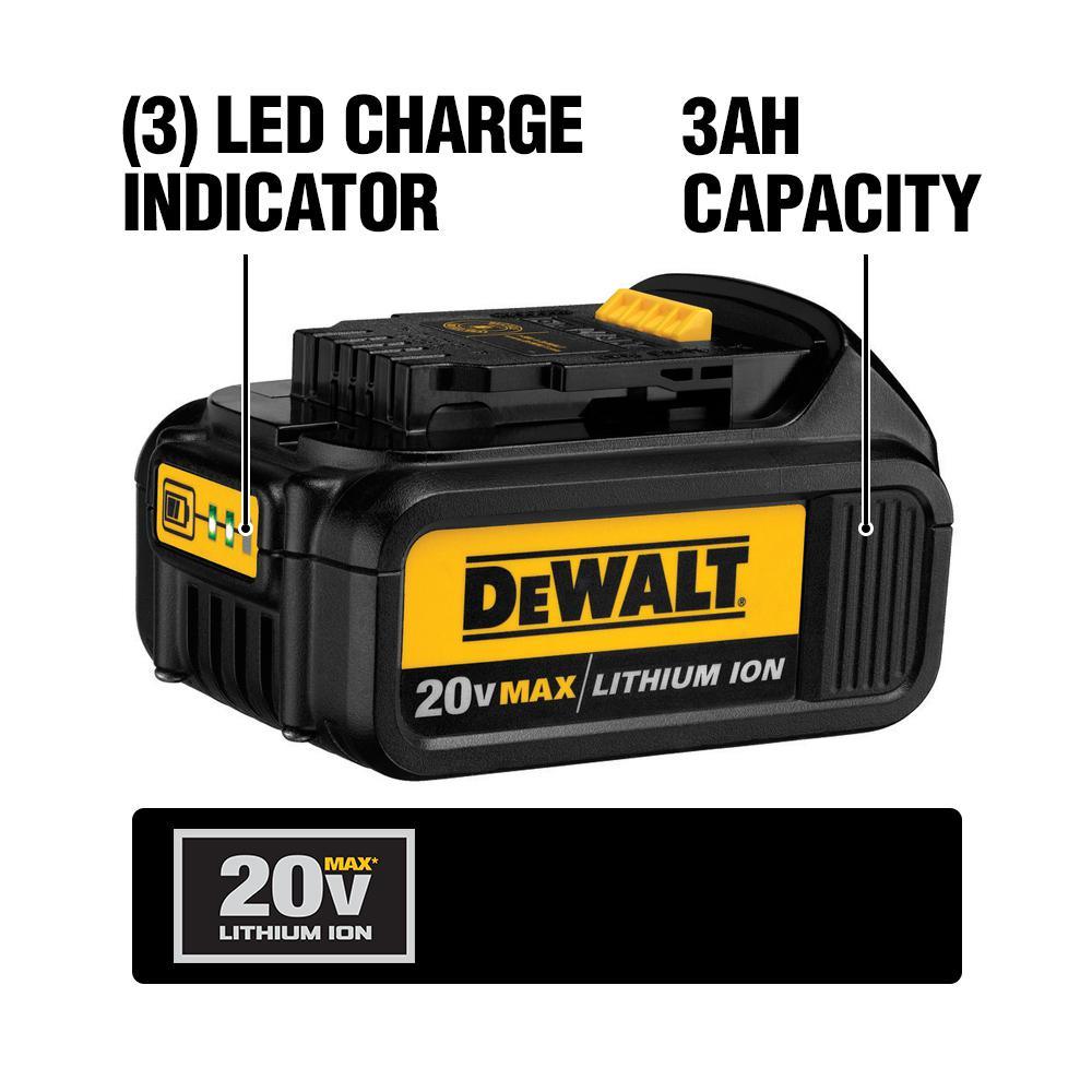20-Volt MAX Premium Lithium-Ion 3.0Ah Battery Pack (6-Pack) - Super Arbor