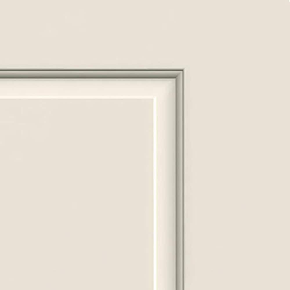 JELD-WEN Cambridge 36-in x 80-in Primed 2-Panel Square Molded Composite Bifold Door, Hardware Included