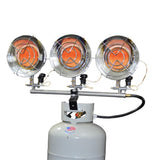 45,000 BTU Radiant Propane Triple Tank Top Heater - Super Arbor