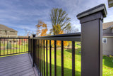Harmony Railing 6-ft x 34-in Bronze Aluminum Deck Stair Rail Kit