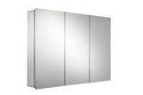 Croydex 36-in x 26-in Surface/Recessed Mount Silver Mirrored Soft Close Medicine Cabinet