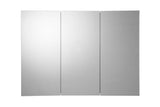 Croydex 36-in x 26-in Surface/Recessed Mount Silver Mirrored Soft Close Medicine Cabinet