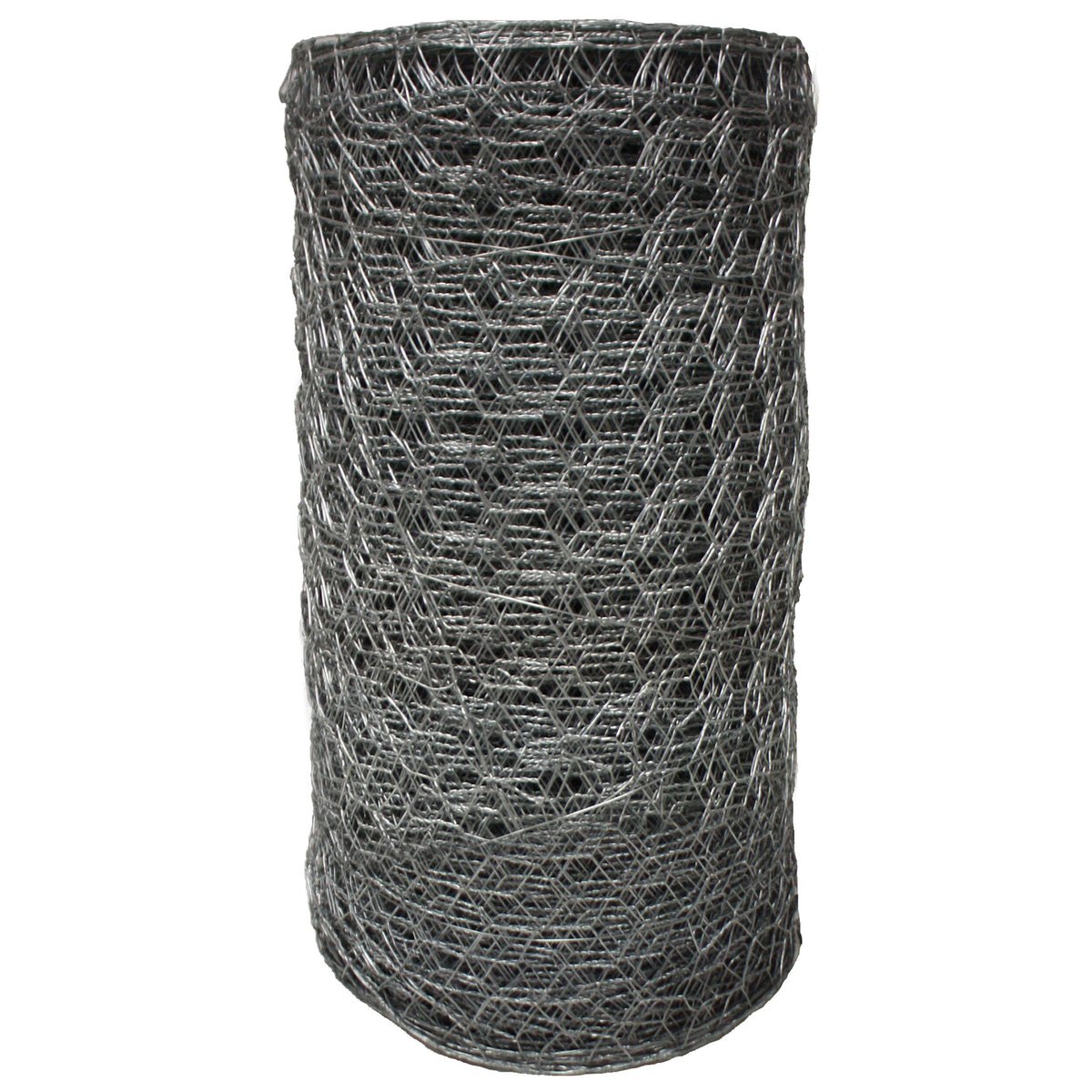 Acorn International 2-ft 20-Gauge Silver Galvanized Steel Chicken Wire Rolled Fencing with Mesh Size 1-in