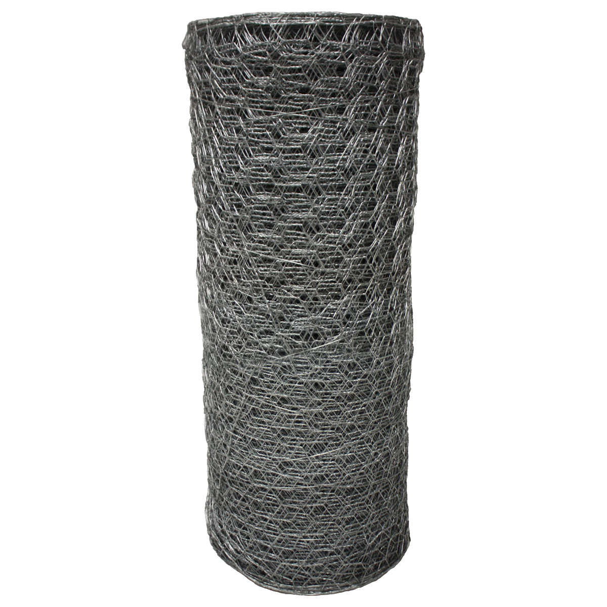 Acorn International 3-ft 20-Gauge Silver Galvanized Steel Chicken Wire Rolled Fencing with Mesh Size 1-in