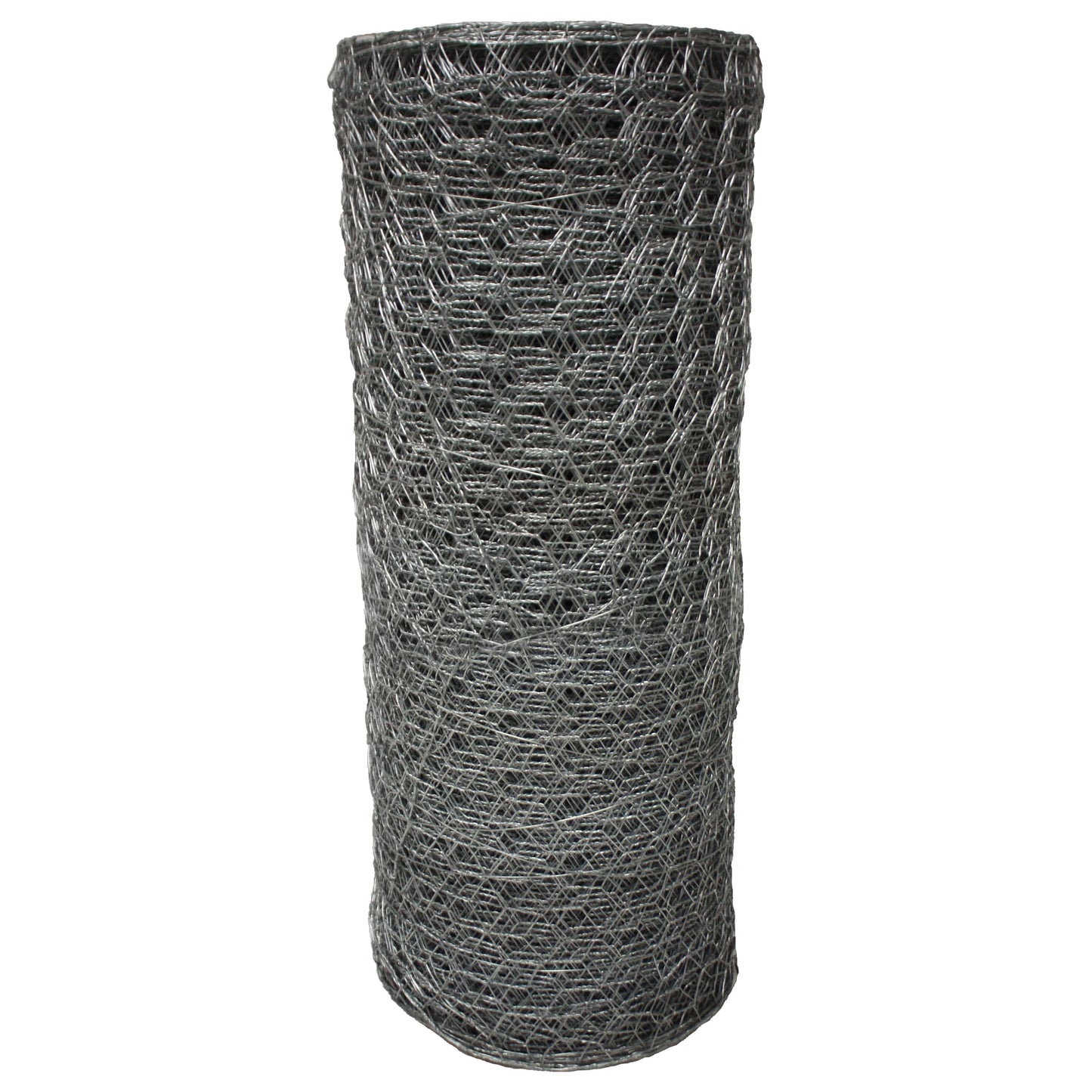 Acorn International 3-ft 20-Gauge Silver Galvanized Steel Chicken Wire Rolled Fencing with Mesh Size 1-in