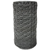 Acorn International 2-ft 20-Gauge Silver Galvanized Steel Poultry Netting Rolled Fencing with Mesh Size 2-in