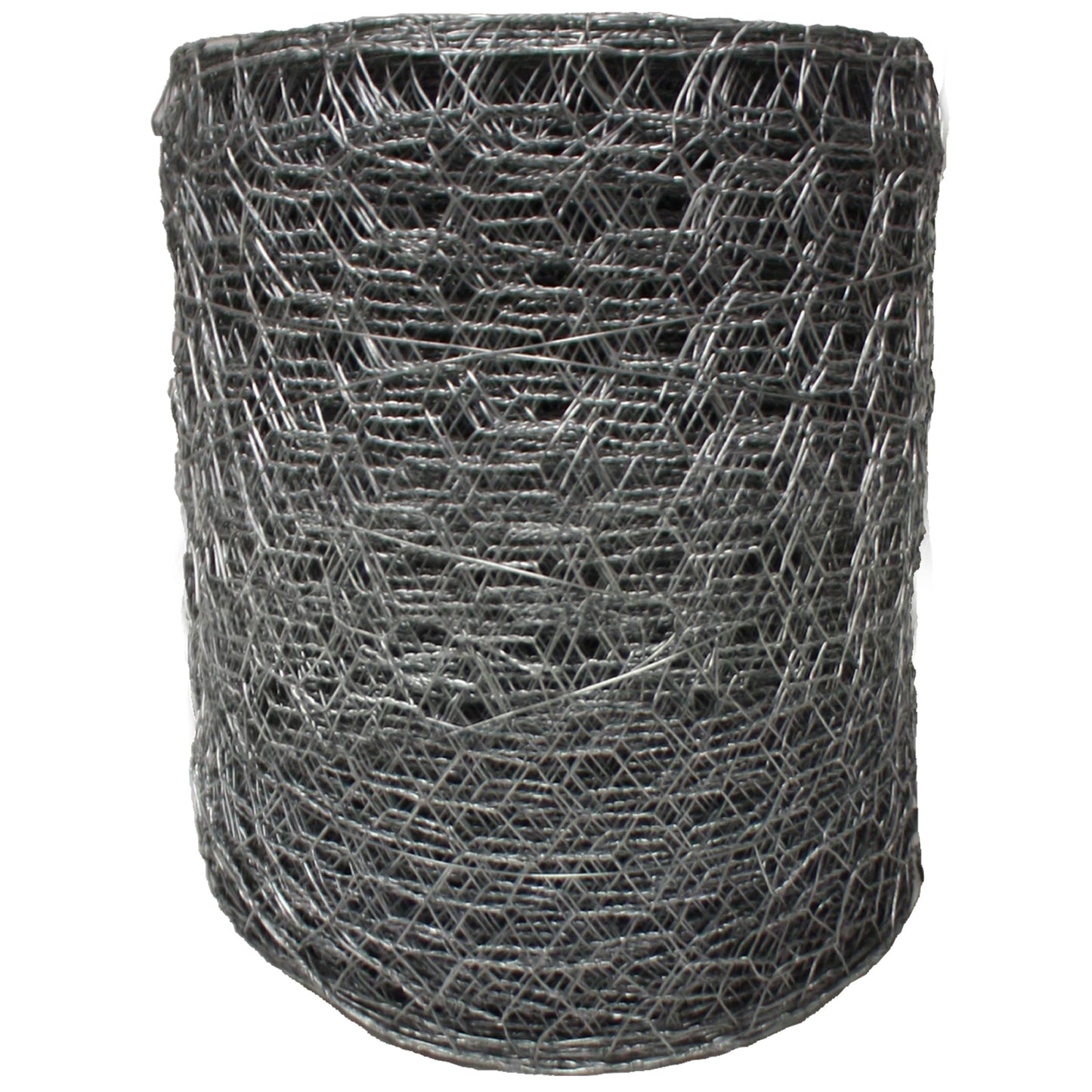 Acorn International 150-ft x 1.5-ft 20-Gauge Silver Galvanized Steel Chicken Wire Rolled Fencing with Mesh Size 1-in
