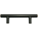 Laurey Melrose 3-in (76mm) Center to Center Oil Rubbed Bronze Cylindrical Bar Drawer Pull